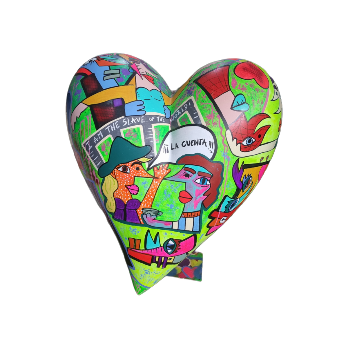 Latido de un enamorado, artwork by Raúl Blisniuk