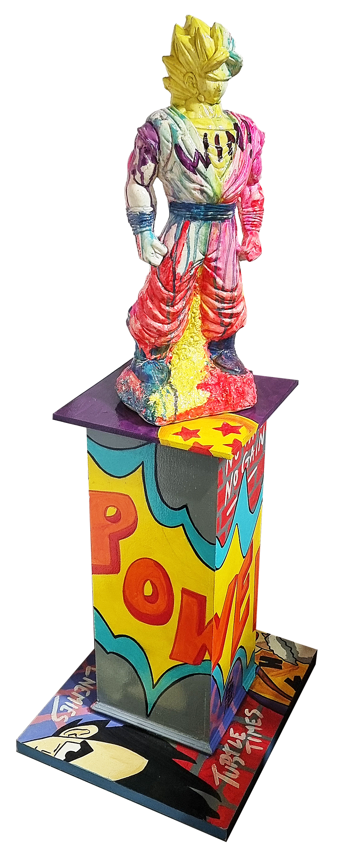 Tótem Power Win!, artwork by Raúl Blisniuk