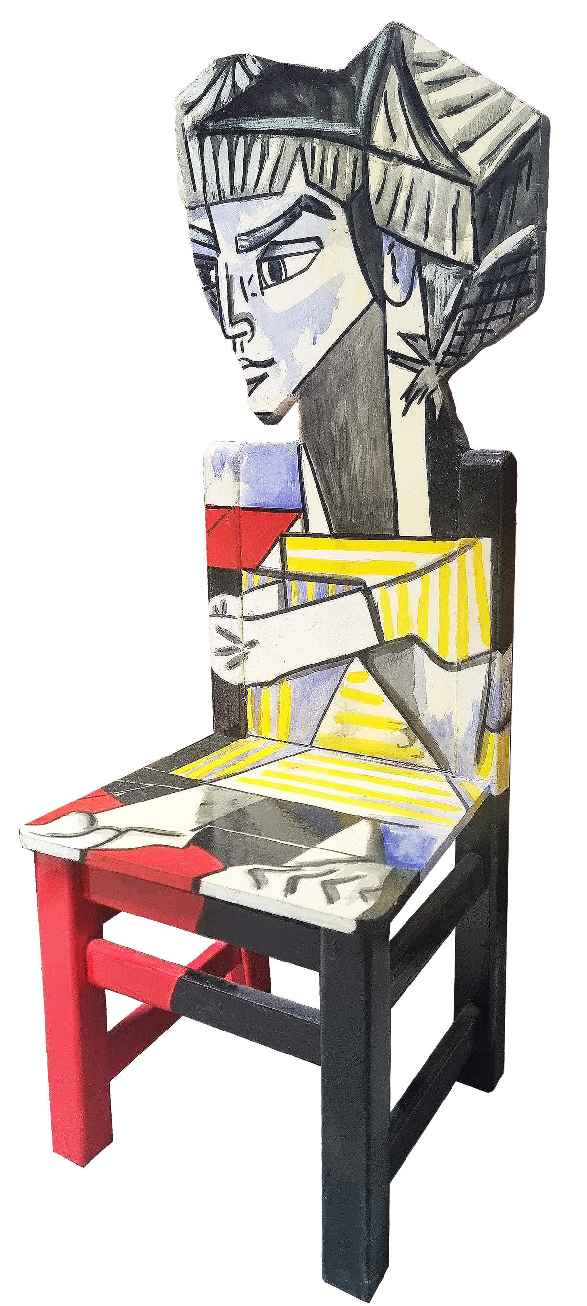 La silla del guerrero, artwork by Raúl Blisniuk