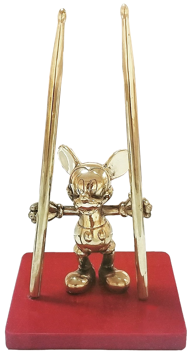 Mickey y sus baquetas, artwork by Raúl Blisniuk