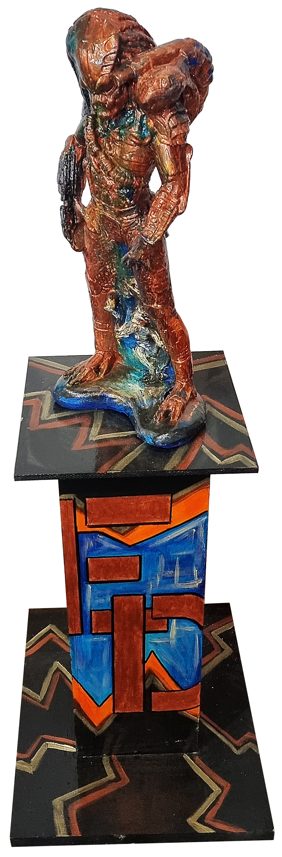 Tótem Predator, artwork by Raúl Blisniuk