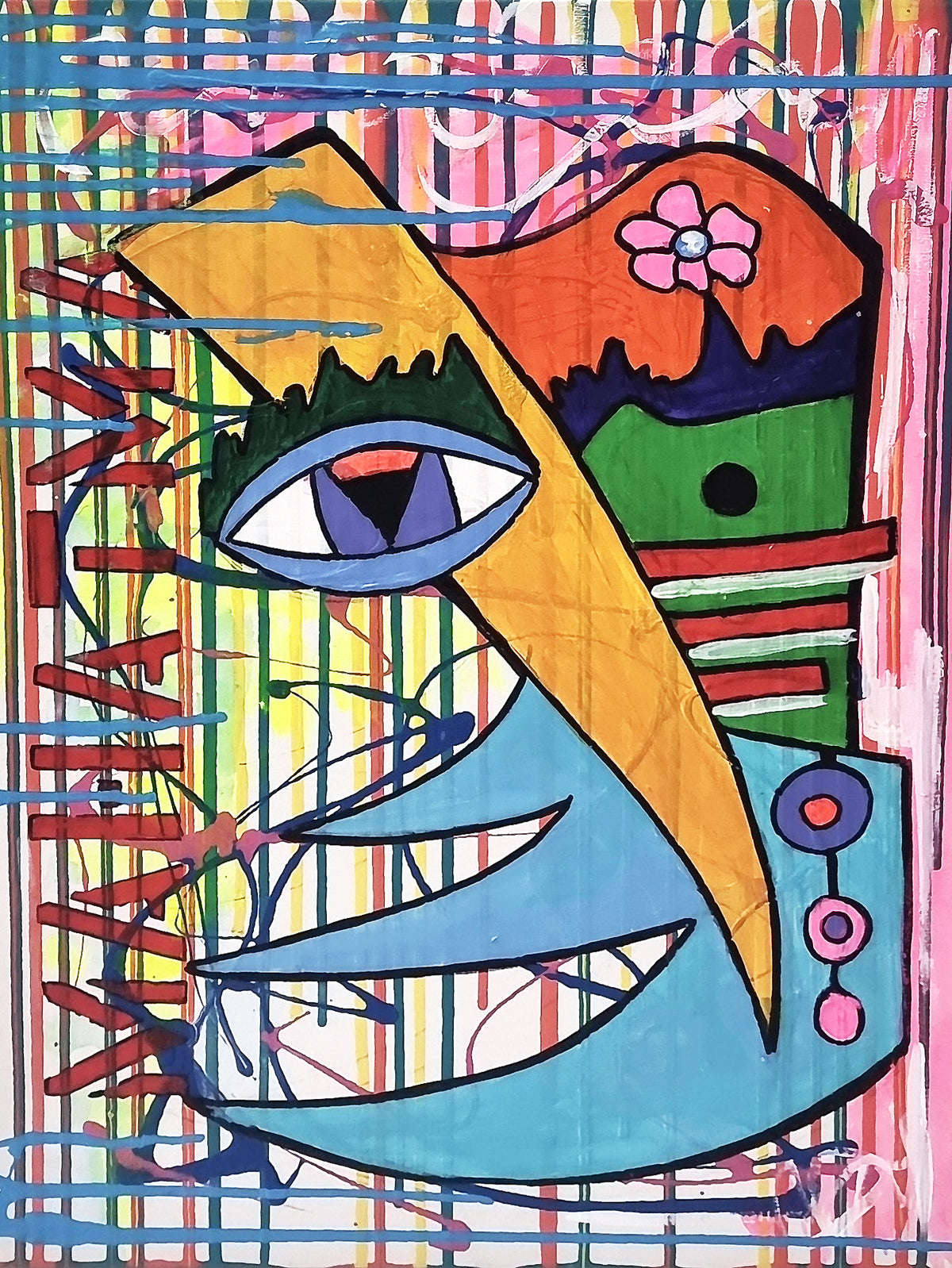 Mahatma, artwork by Raúl Blisniuk