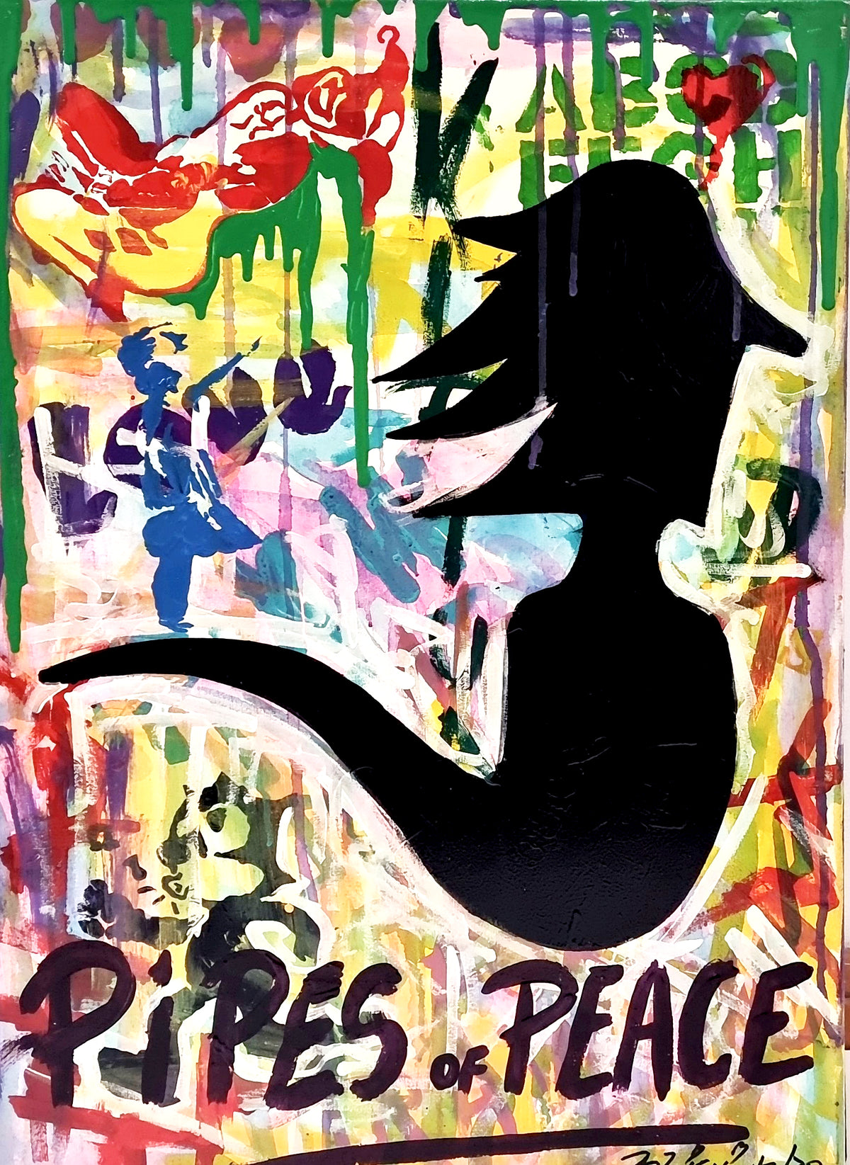 Pipes of Peace, artwork by Raúl Blisniuk