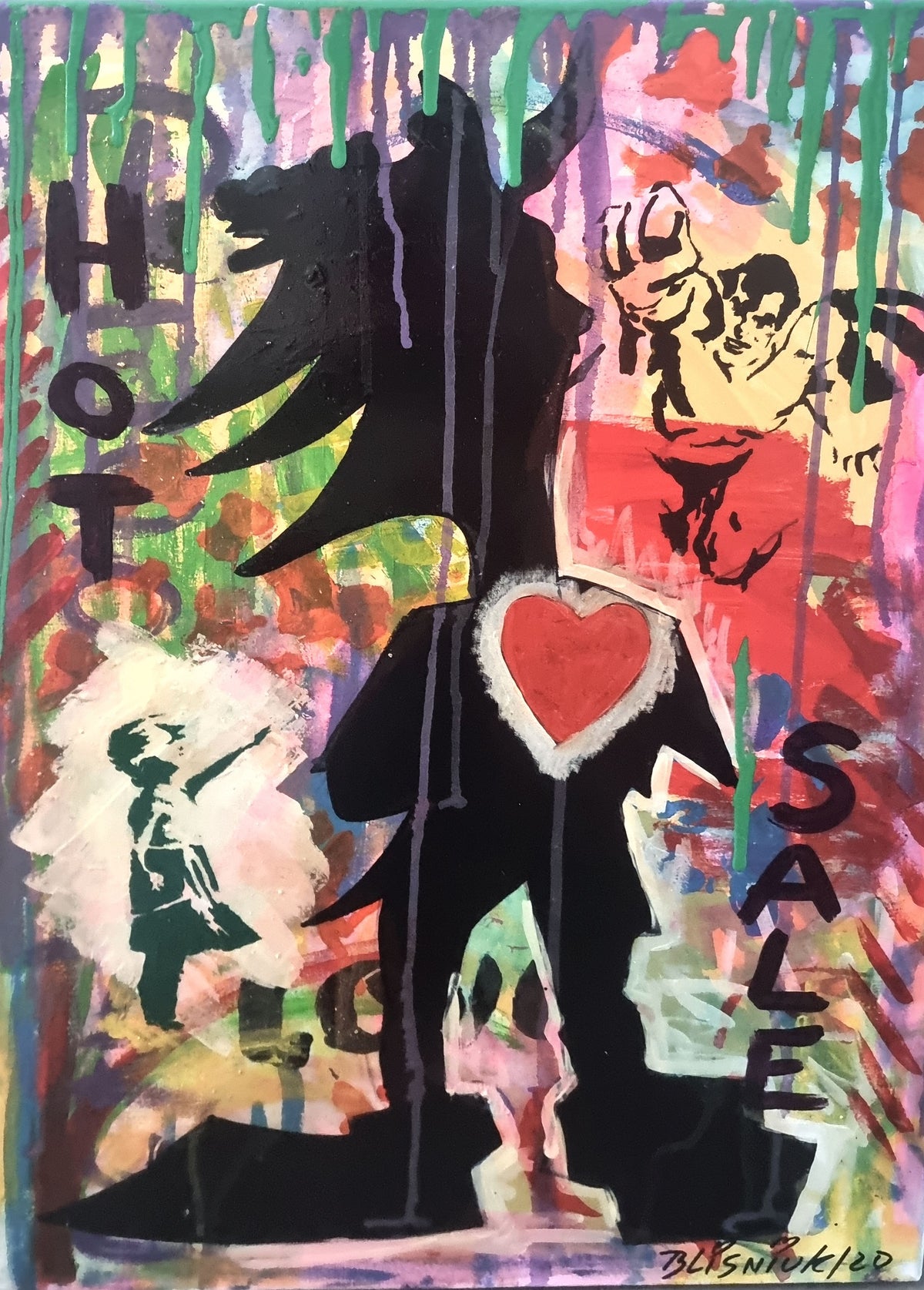 Hot Sale, artwork by Raúl Blisniuk