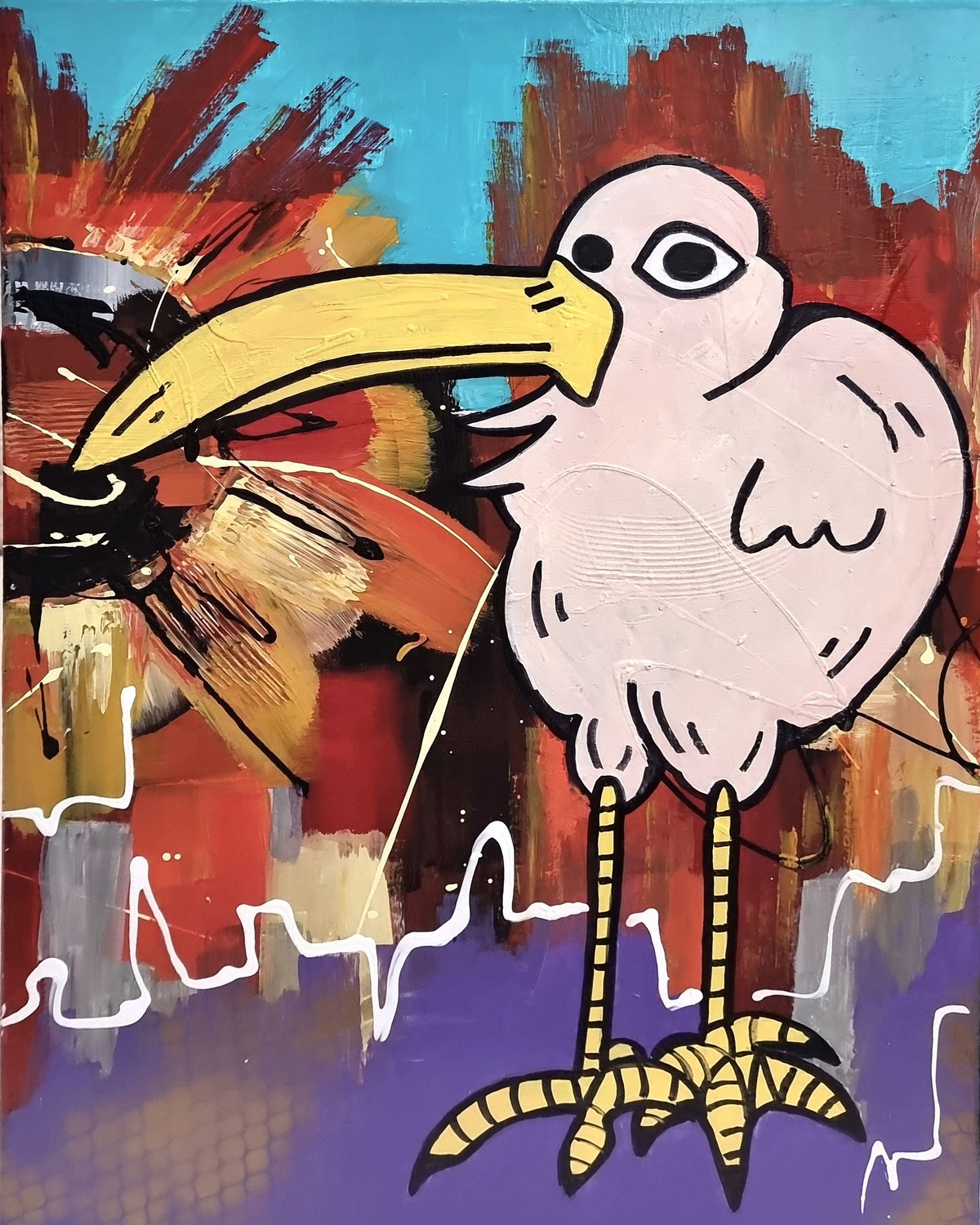 Pájaro Ravik, artwork by Raúl Blisniuk