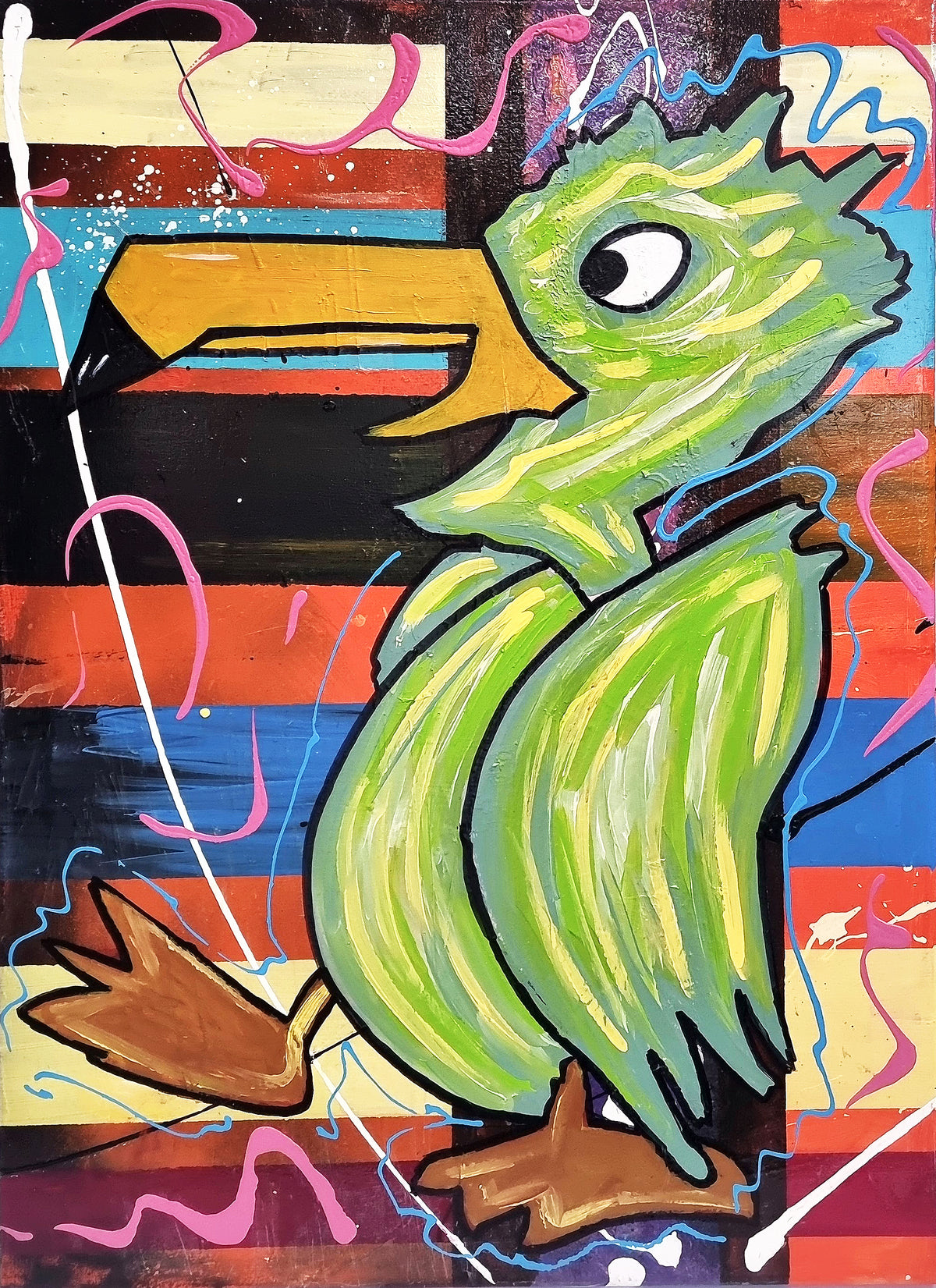 Loro Ravik, artwork by Raúl Blisniuk