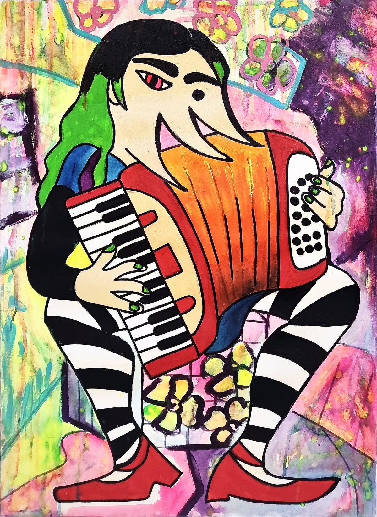 Ravik Bandeononista, artwork by Raúl Blisniuk