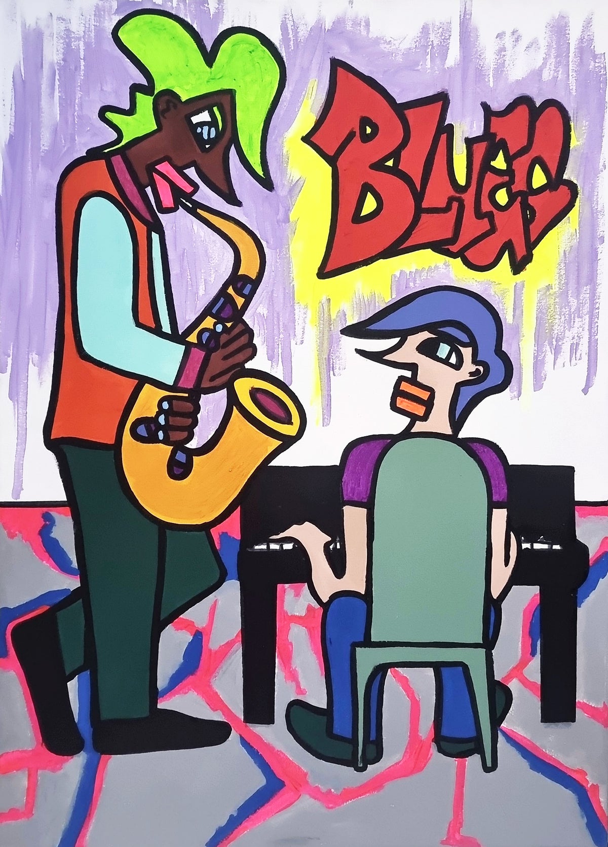 Ravik Blues, artwork by Raúl Blisniuk