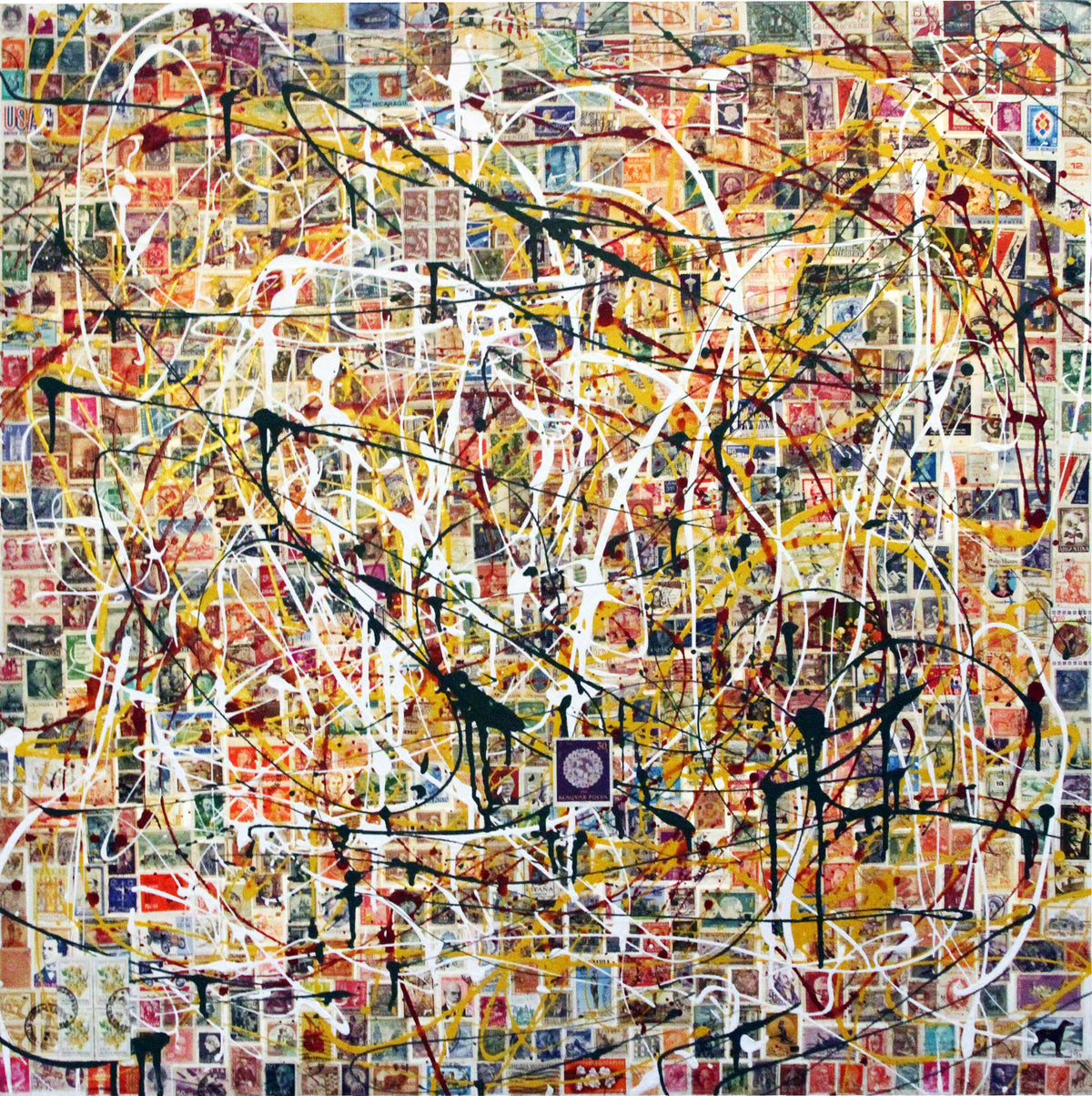 Escondidos, artwork by Raúl Blisniuk