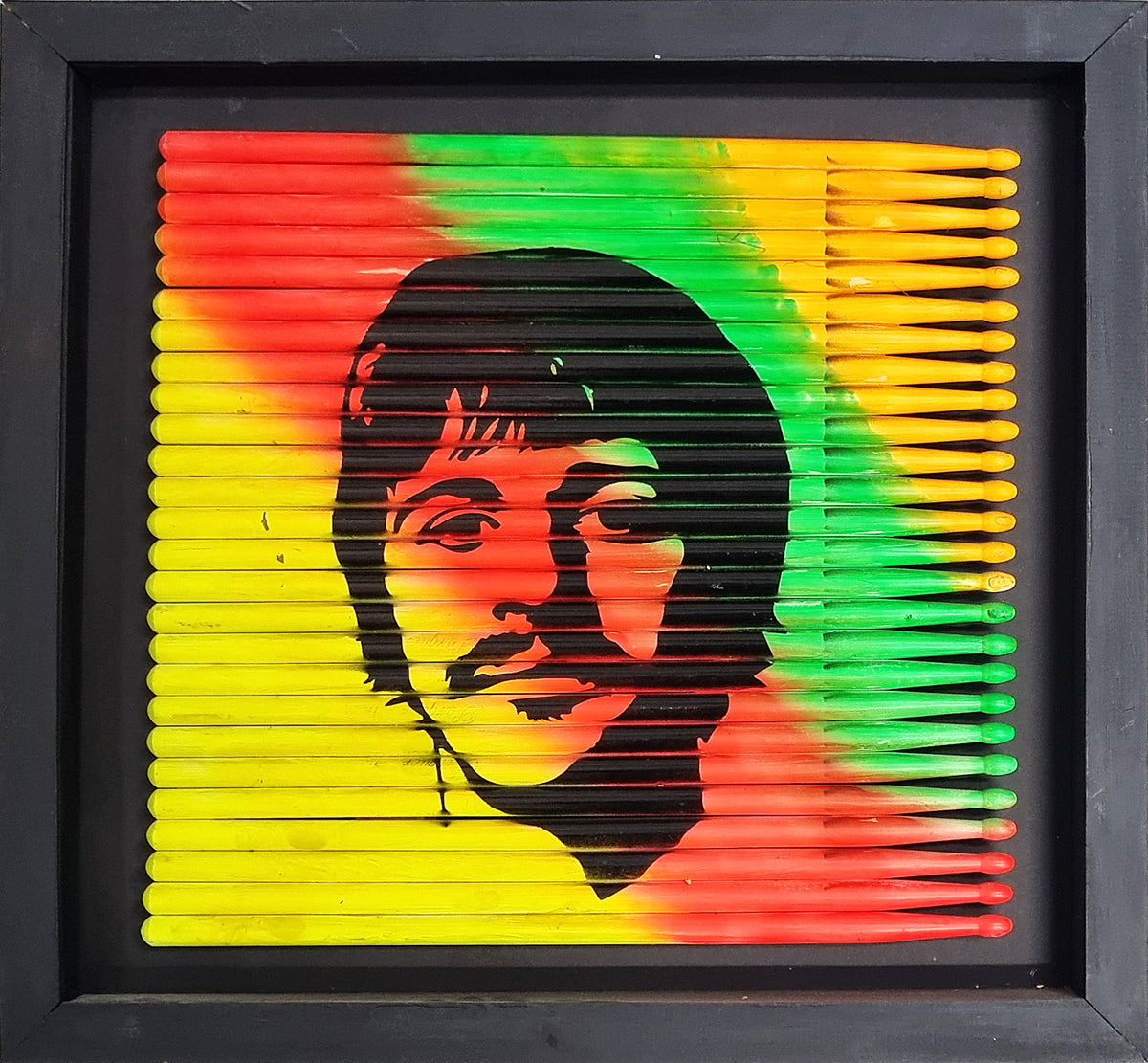 Ringo rastafari, artwork by Raúl Blisniuk