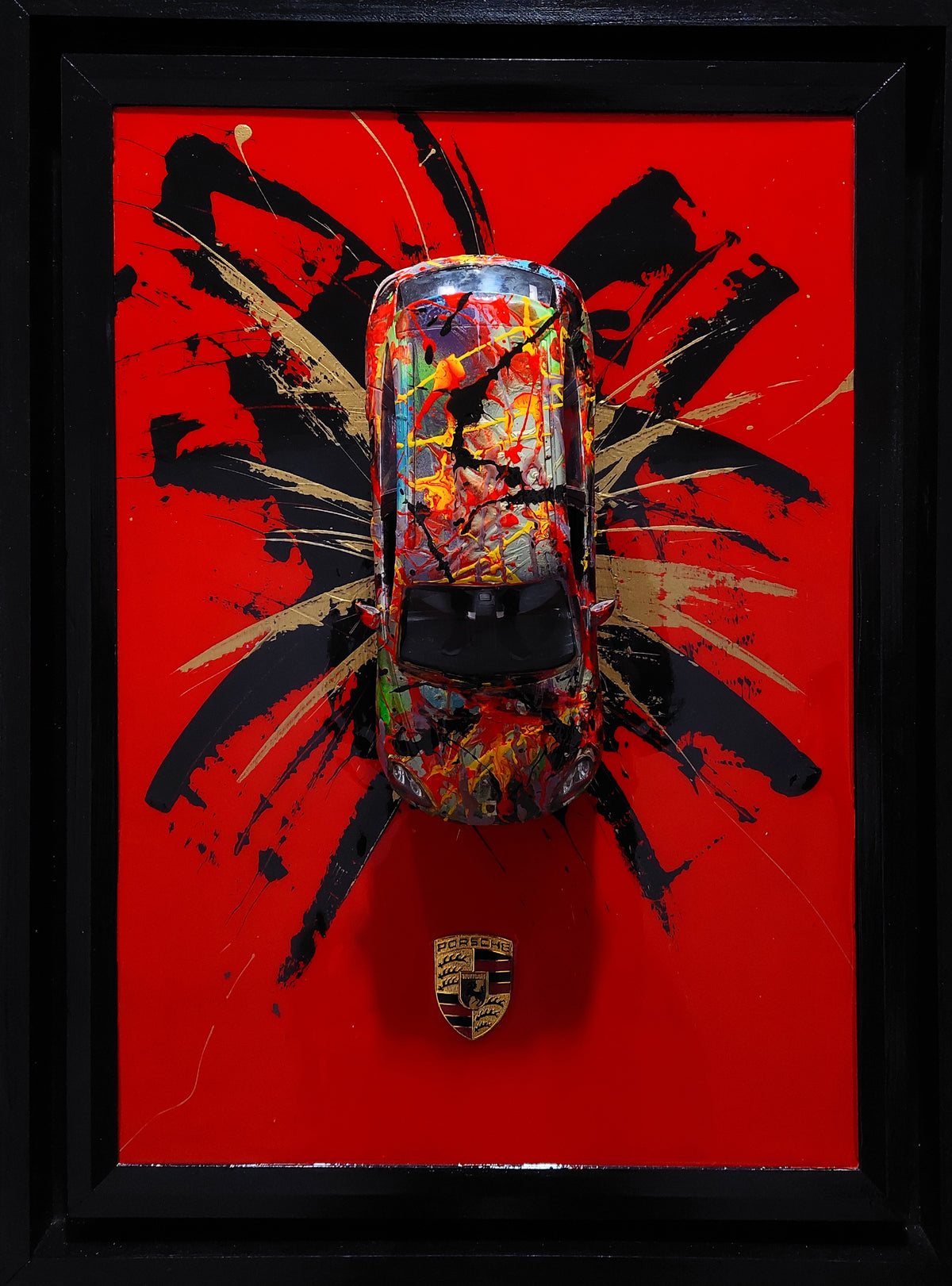 Explosión Carmesí, artwork by Raúl Blisniuk