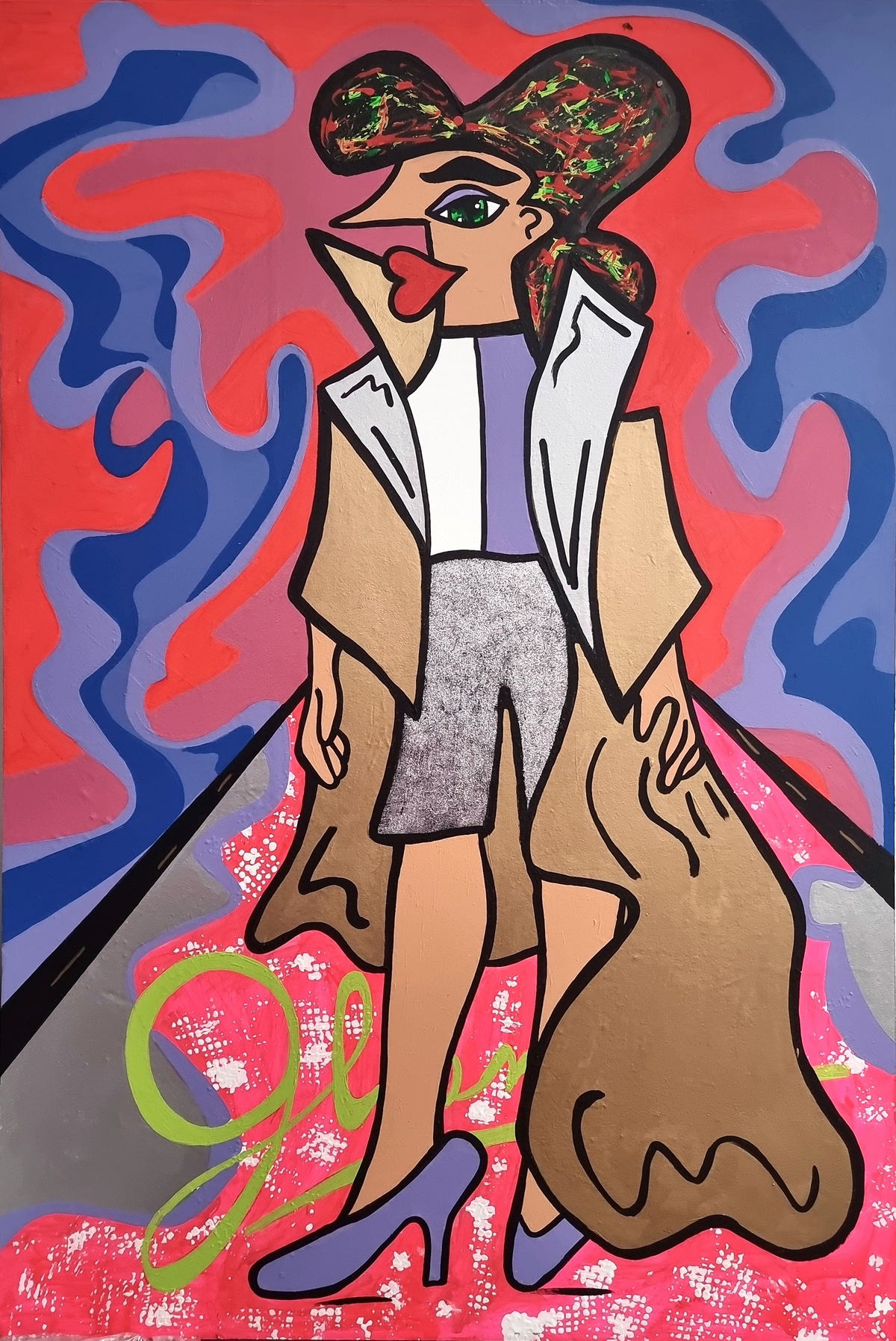 Glamour, artwork by Raúl Blisniuk